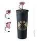 preview thumbnail 10 of 19, Juicy Couture Hydration Stainless Steel Couture Cup 6-Piece Set
