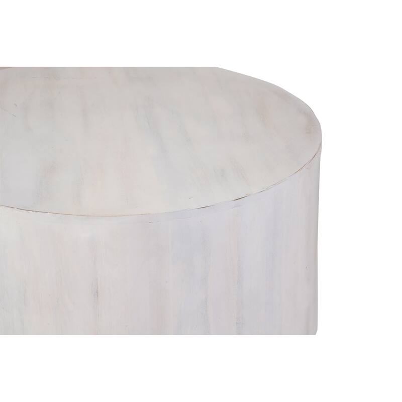 Carolina Living Krissa 30" Round Mango Wood Coffee Table