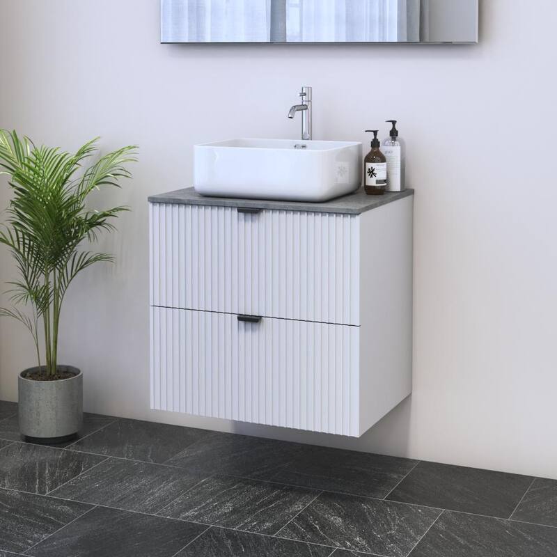 Nicole 2S 60 Floating Bathroom Vanity (24" Width)
