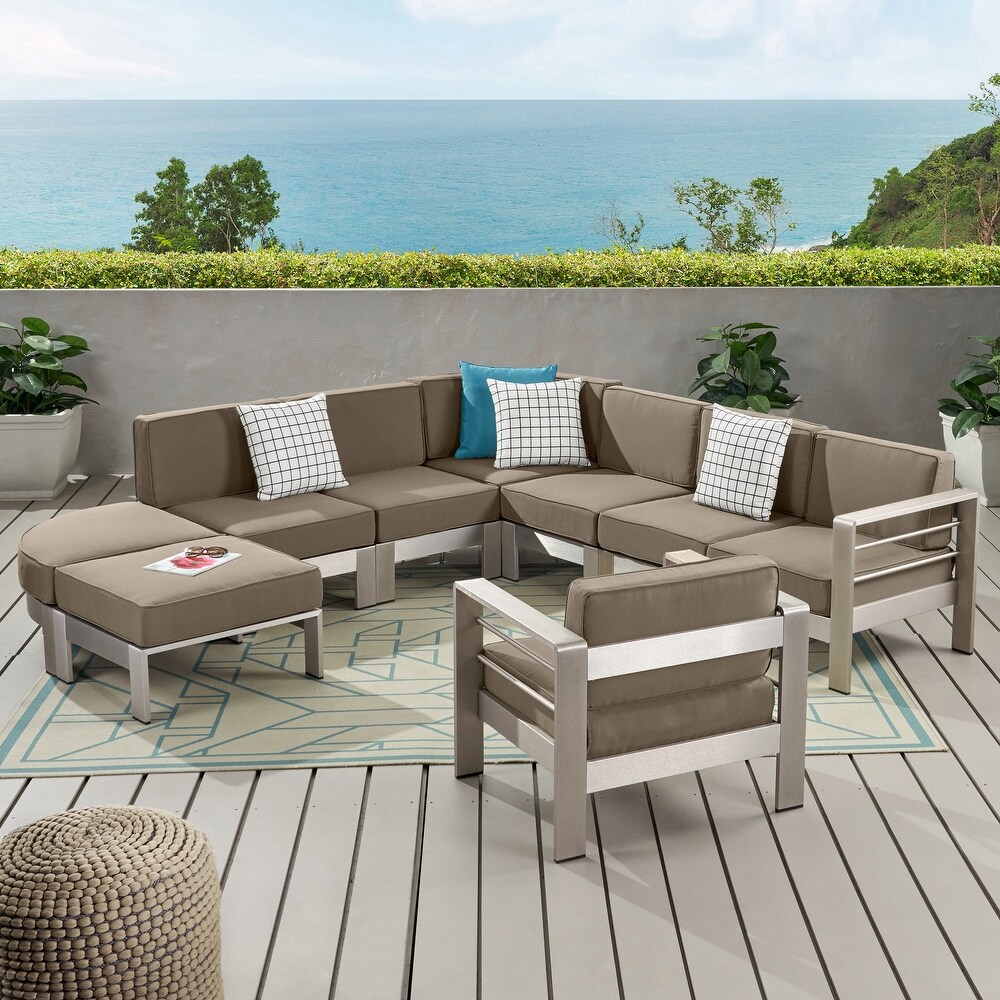 6 seater outdoor sectional