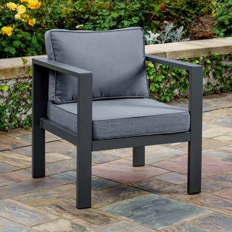 Lakeview Aluminum Outdoor Club Chair with Cushions