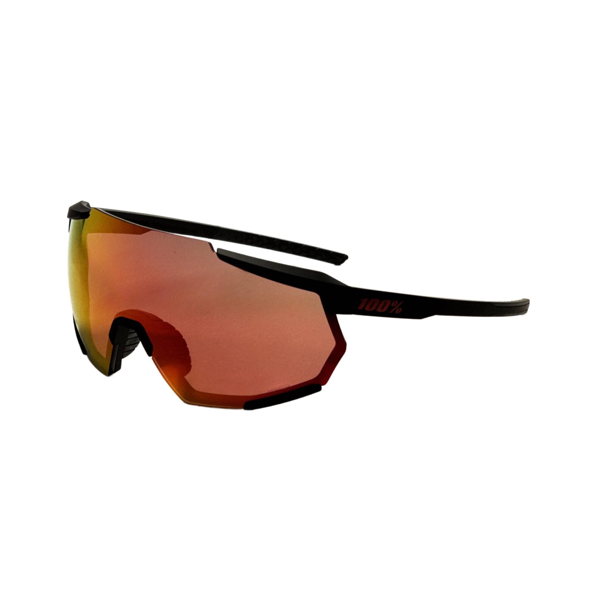 100 Percent Men's Racetrap 3.0 99mm Gloss Black Sunglasses 60004