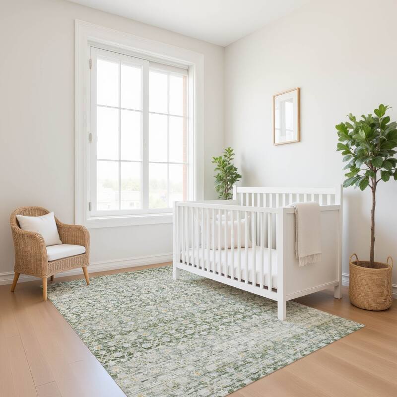 Premium Washable Super Soft Vintage Traditional Mayfield Rug
