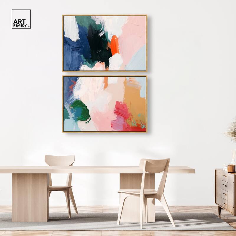 Spring Fever Canvas Set of 2 by Art Remedy