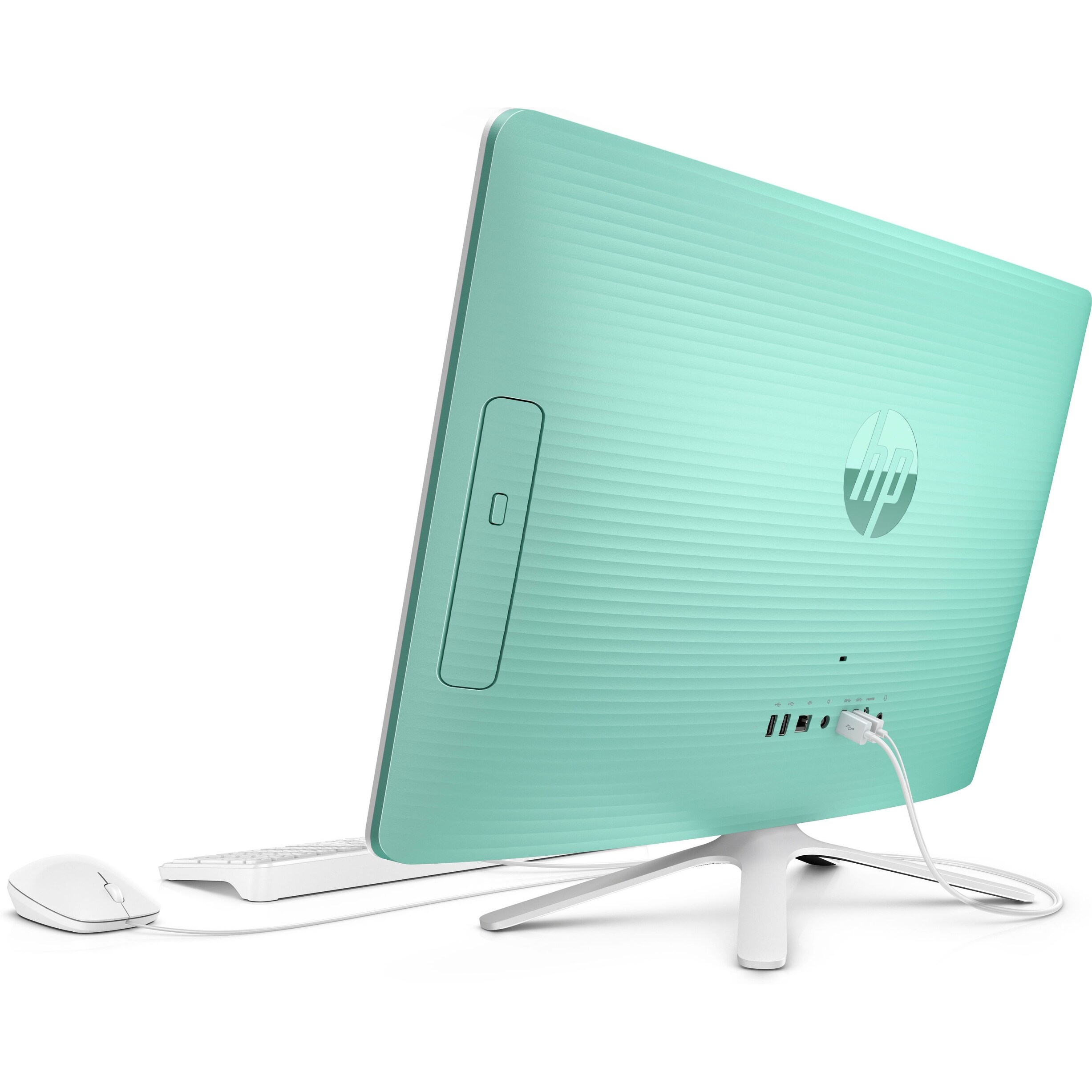 Shop Hp 20 C023w Dreamy Teal All In One Pc Certified Refurbished Overstock 18024347