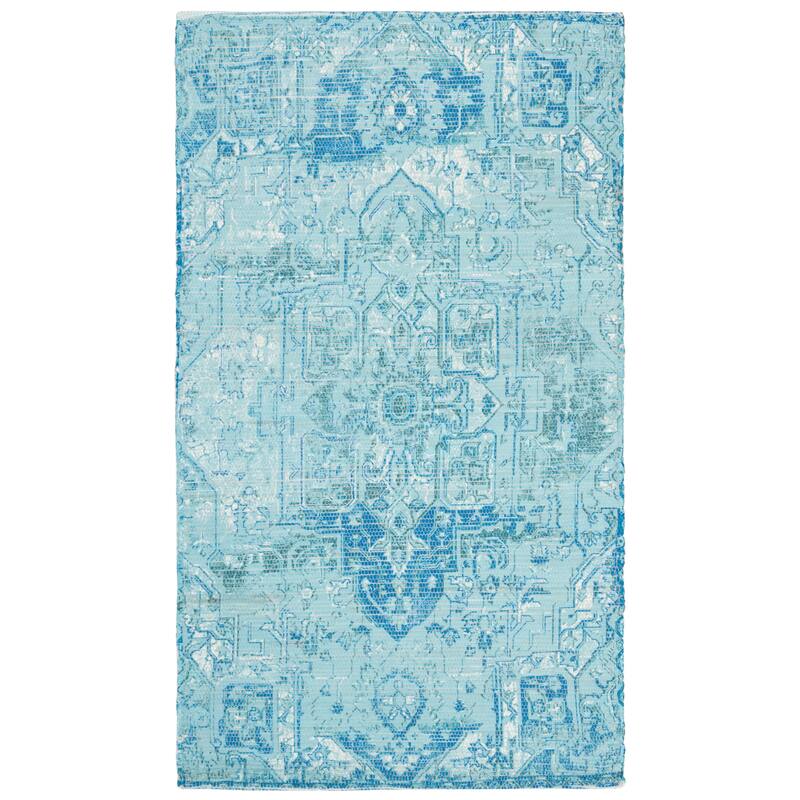 SAFAVIEH Handmade Saffron Shelbie Modern Tribal Cotton Rug