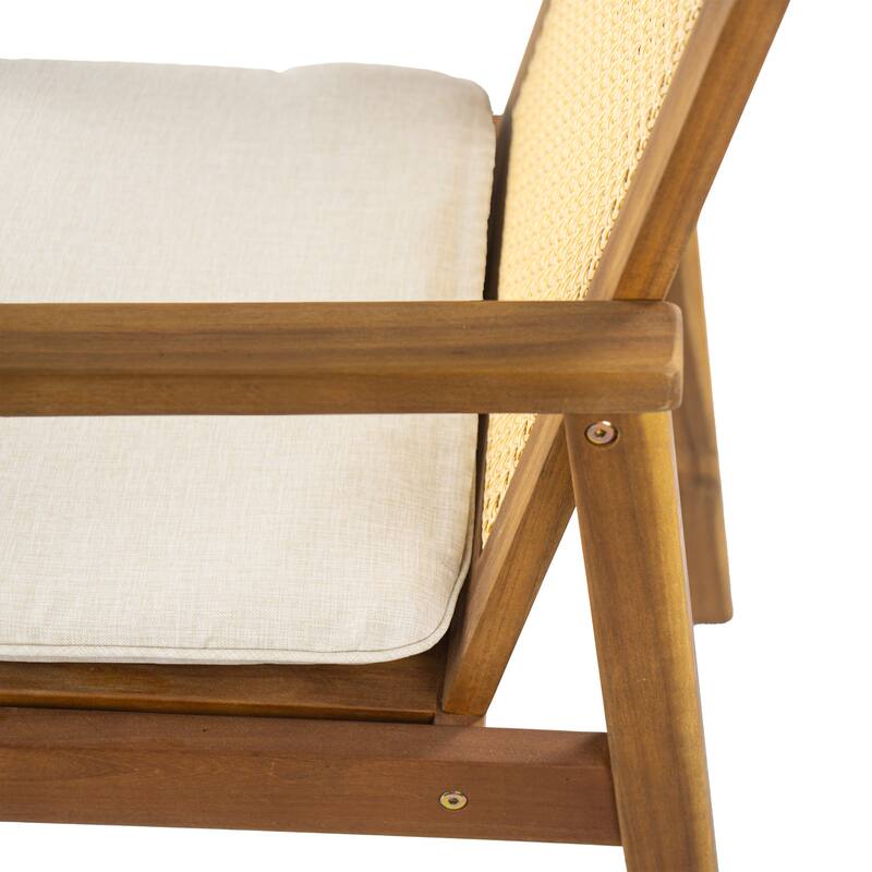 Christopher Knight Home - Preston Stylish and Durable Outdoor Dining Chairs with Cushions, Set of 2