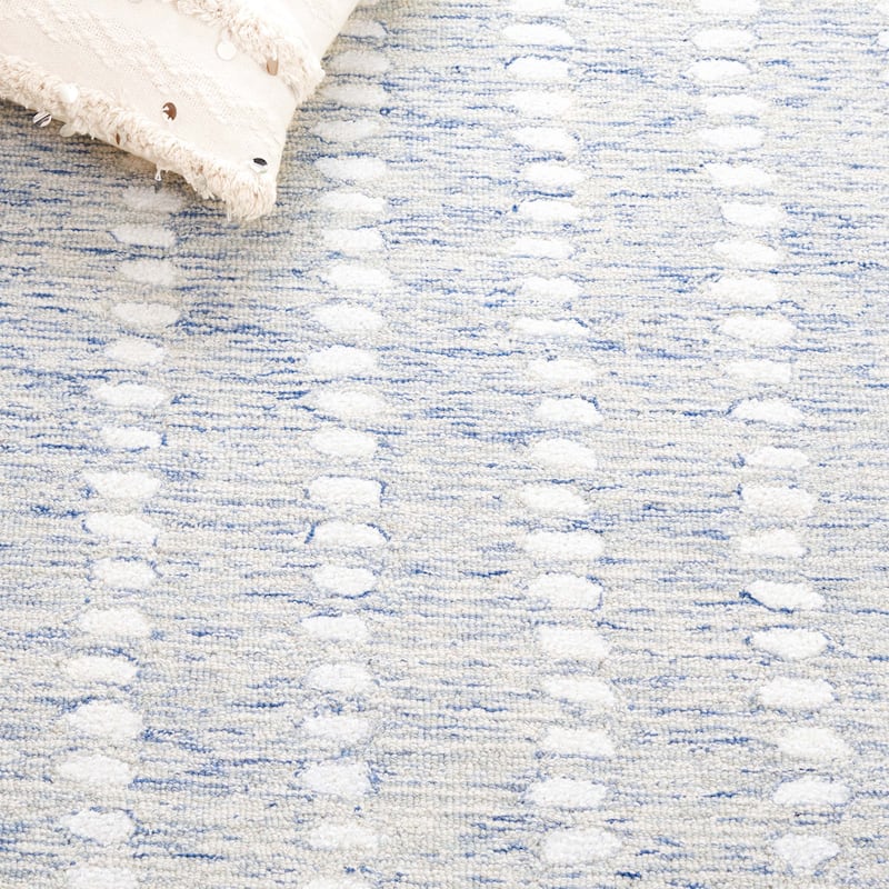 SAFAVIEH Handmade Abstract Damhnait Contemporary Wool Rug