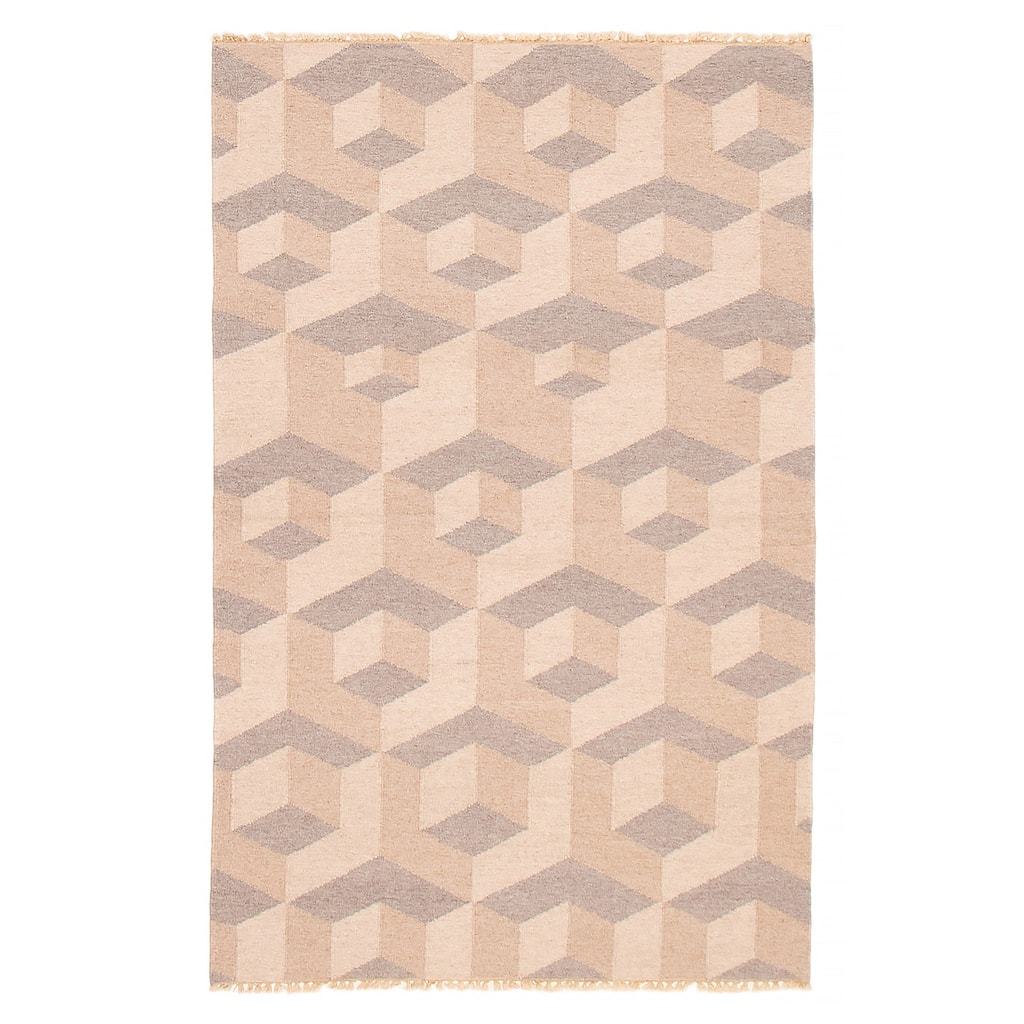 Ankara FW Tan Kilim 5'0" x 8'0" - 5'0 x 8'0