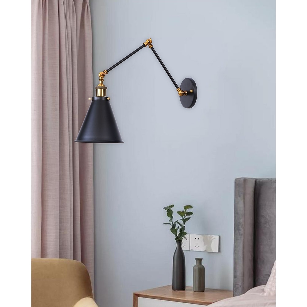 Industrial swing arm wall lamp sale