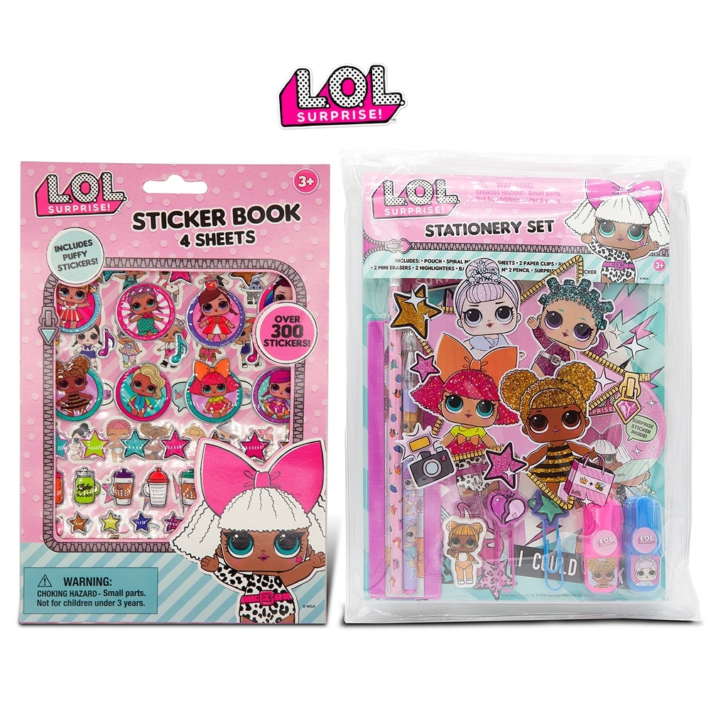 lol surprise deluxe stationery set