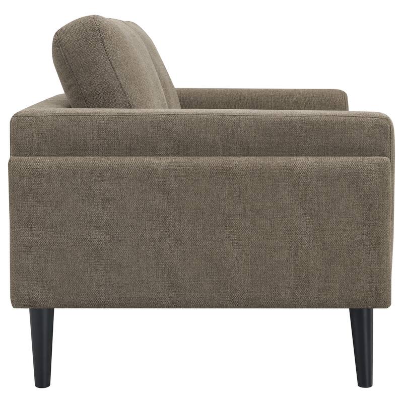 Rilynn Contemporary Upholstered Track Arm Sofa Set