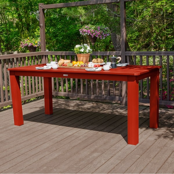 Corsica Outdoor Bar Top Tables HIGHWOOD Counter Height Rectangular