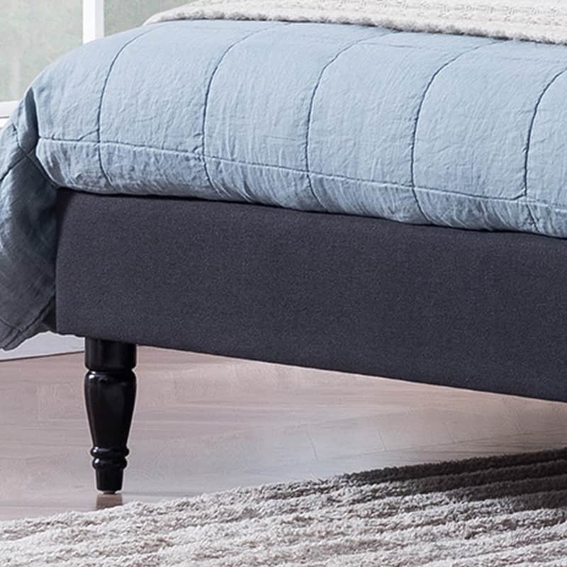 Garrett Queen Size Upholstered Bed by Christopher Knight Home
