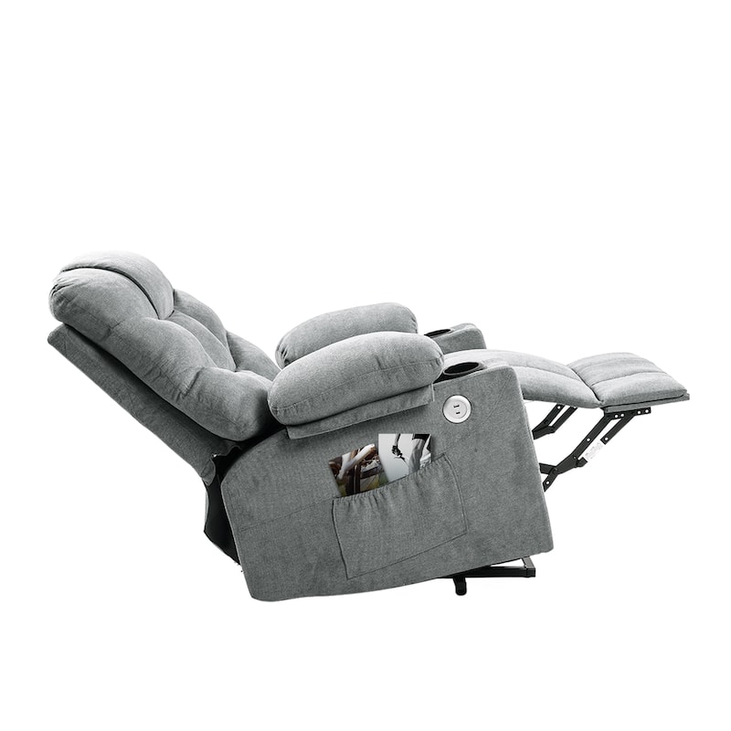 31.5 ''Wide Power Lift Assist Ergonomic Recliner with Massager & Heating