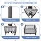 preview thumbnail 23 of 22, 3-in-1 Baby Playard with Bassinet, Changing Table Music Toy Included Carry Bag for Newborn to Toddler