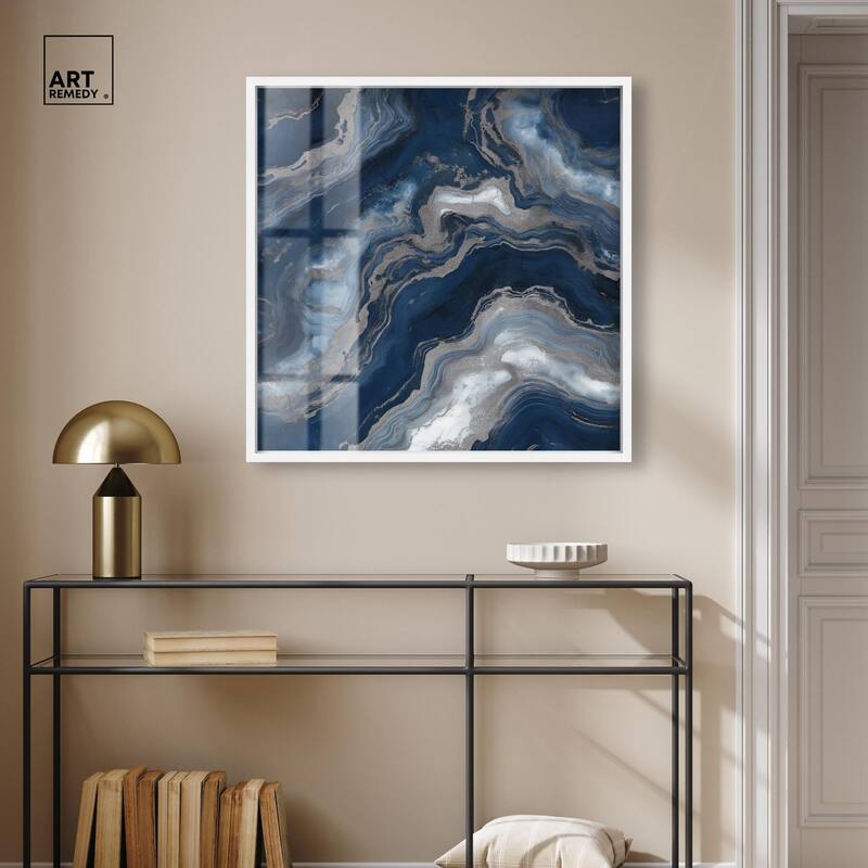 Deep Sea Geode I Shadowbox by Art Remedy