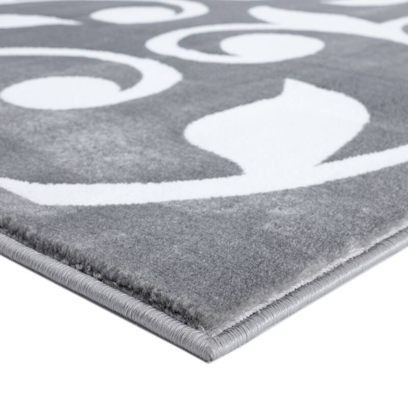 SUSSEXHOME Area Rugs Modern Design for Living Room