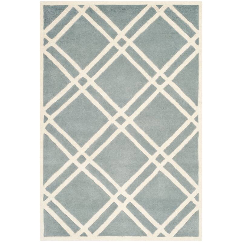 SAFAVIEH Handmade Chatham Geronda Modern Moroccan Wool Rug