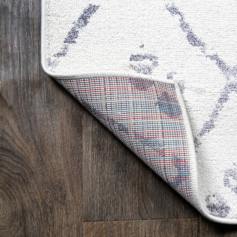 JONATHAN Y Juba Moroccan Geometric Diamond Area Rug