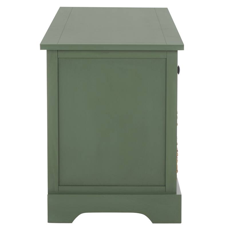 SAFAVIEH Ara Grey 3-Drawer Storage Unit - 42.1" x 15.4" x 19.7" - 42"W x 15"D x 20"H