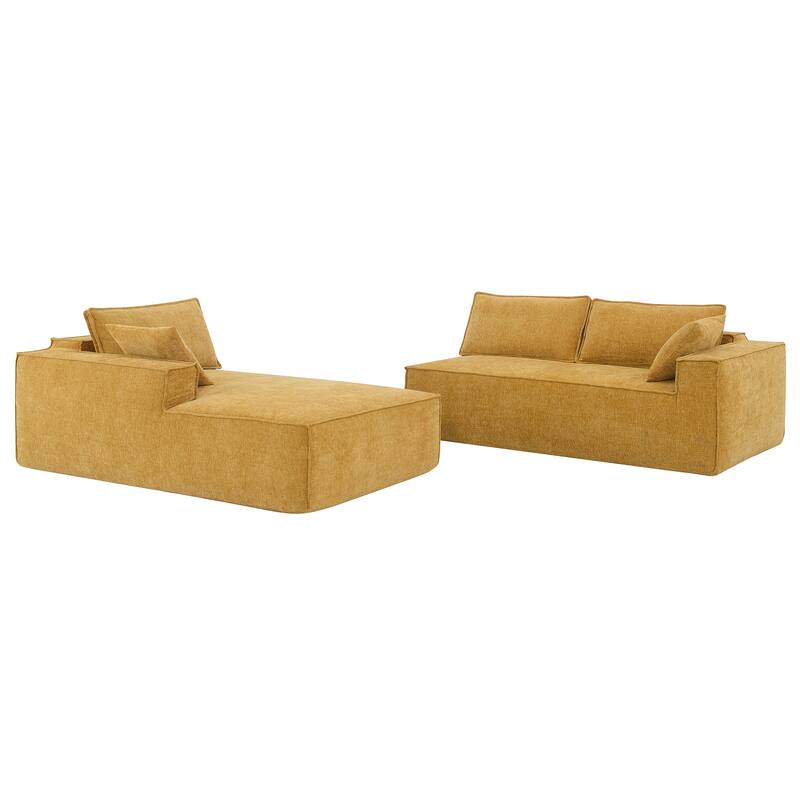 Minimalist Style Modular Sectional Sofa