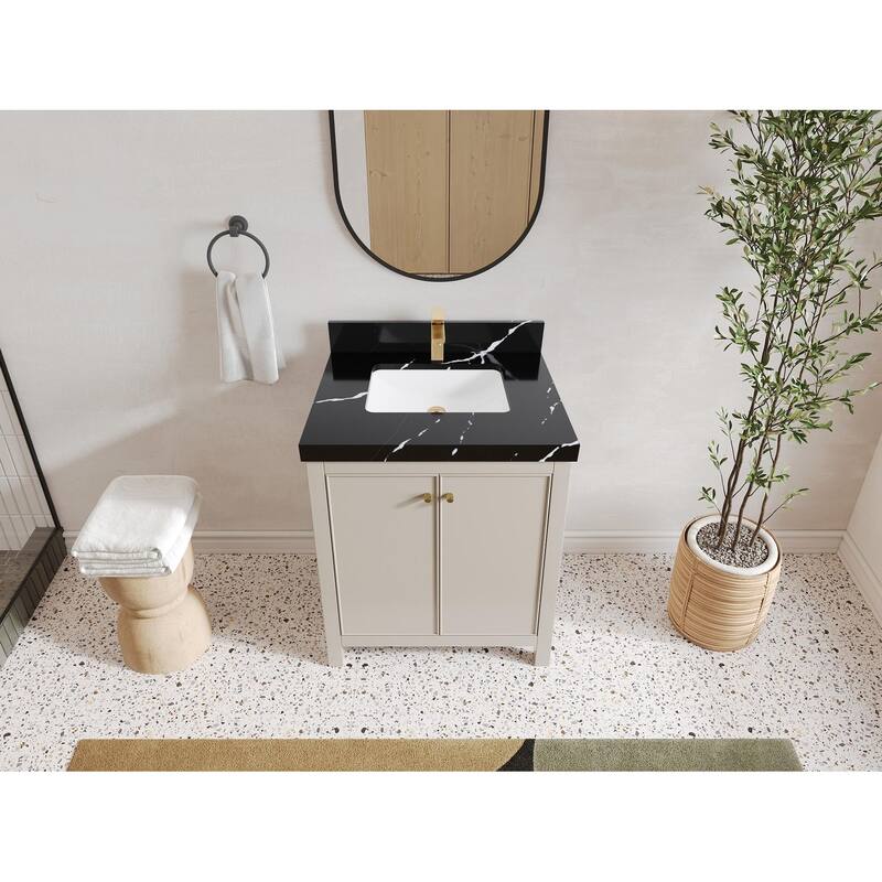 Willow Collections 30 in. W x 22 in. D Chicago Single Sink Bathroom Vanity with Countertop