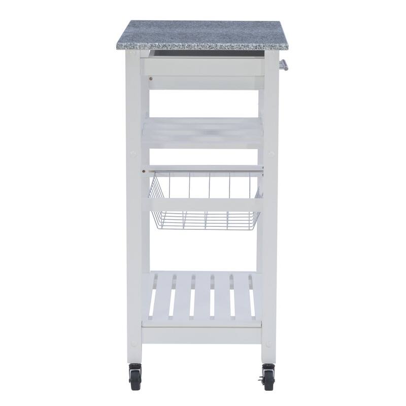 Jake Compact Mobile Rolling Kitchen Cart
