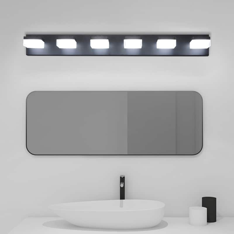 Modern 6-Light LED Vanity Mirror Light Fixture For Bathrooms And Makeup Tables