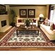 preview thumbnail 10 of 9, Copper Grove Sastamala Bordered Persian Area Rug 2'x3' - Cream
