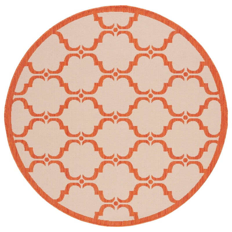 SAFAVIEH Courtyard Rozina Indoor/ Outdoor Waterproof Patio Backyard Rug