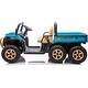 preview thumbnail 40 of 38, 24V Ride On Toys for Kids, 2 Seater Ride On Dump Truck, 4WD Electric UTV w/6 Wheels