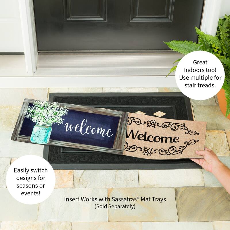Hanging Mason Jar Sassafras Switch Mat