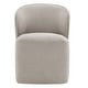 preview thumbnail 29 of 51, Spruce & Spring Kyle Morden Fabric Dining Room Chair with Casters Wrap-round Back