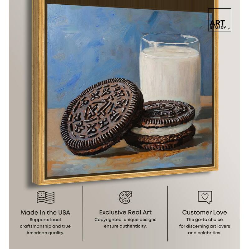Ode to the Oreo Canvas by Art Remedy