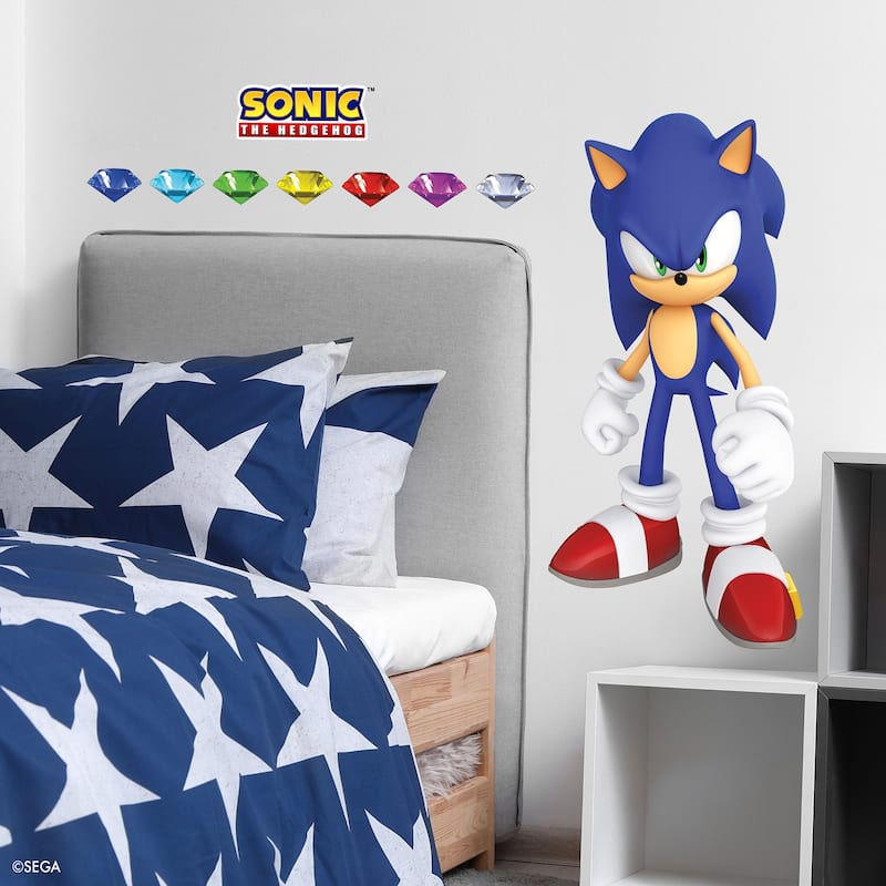 WallPops Sonic The Hedgehog Sonic Wall Decals