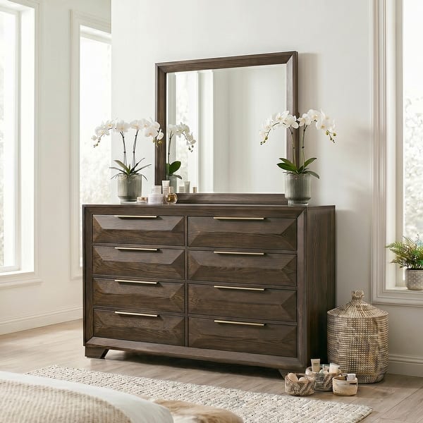 brown dresser and chest set Claribelle Brown Storage Sleigh Bedroom Set