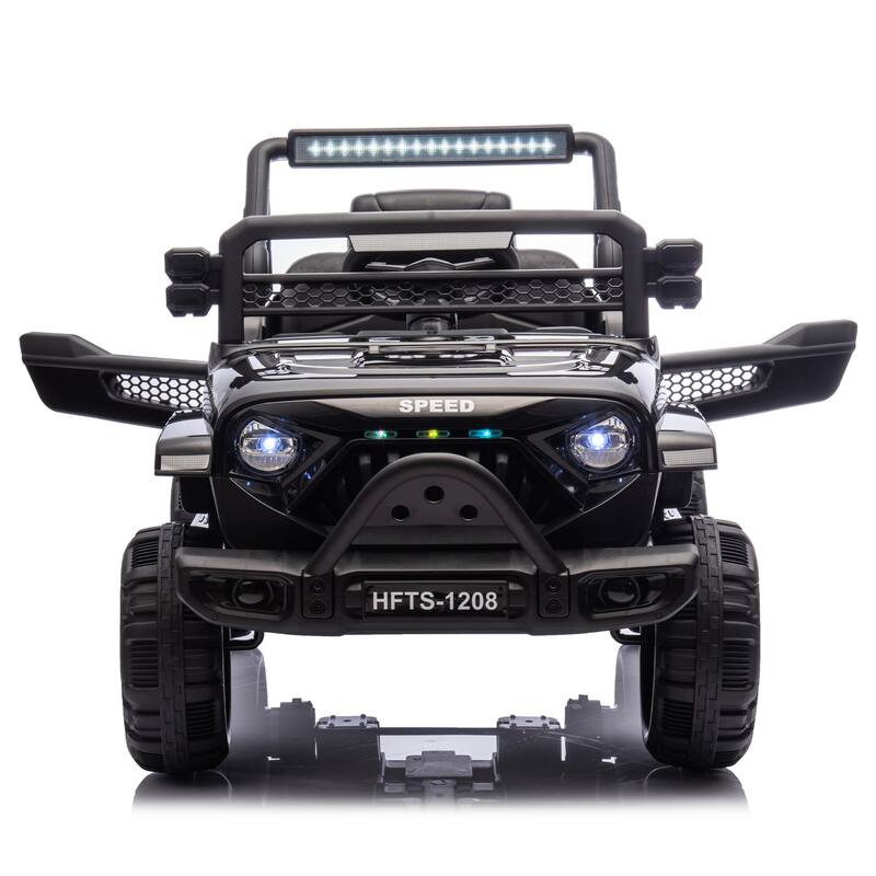 Kids Ride-On Electric Truck 12V with Remote & Learning Features - Xmas Gift