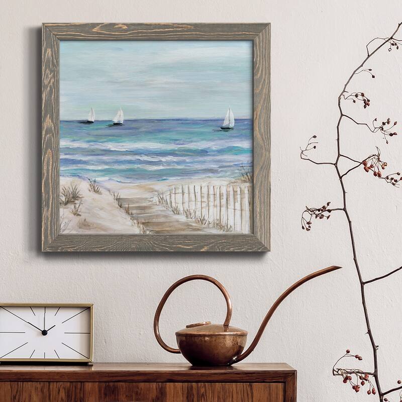 Gulf Shores III-Premium Framed Canvas - Ready to Hang