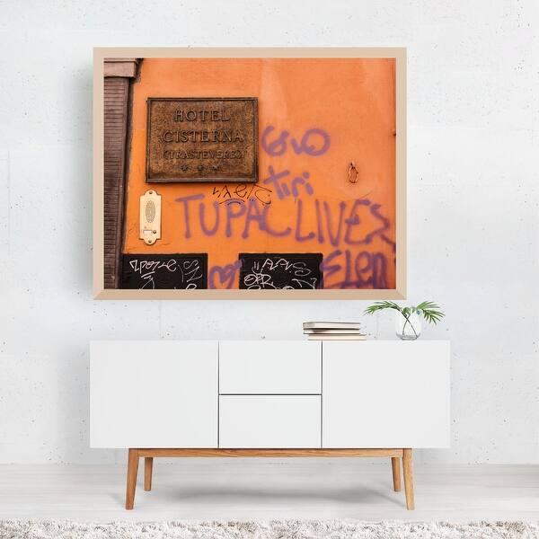 Shop Rome Italy Architecture Doors Italian Framed Wall Art Print Overstock 31240752