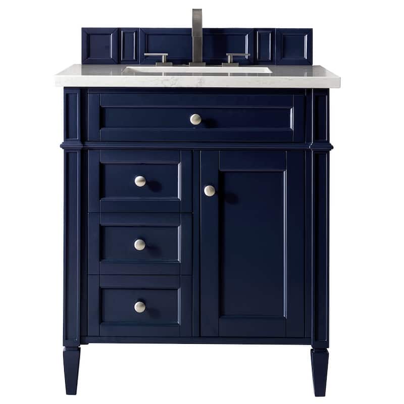 James Martin Vanities Brittany 30" Single Vanity, Victory Blue - 36 x 23.50 x 34