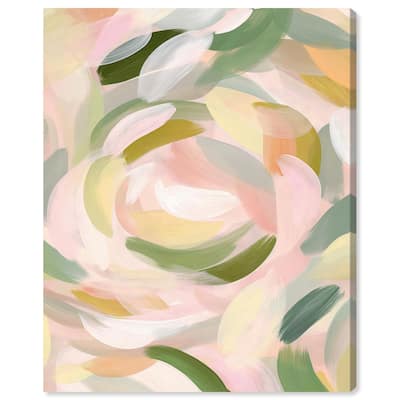 Brushstroke II Canvas by Art Remedy, Gallery Wrapped