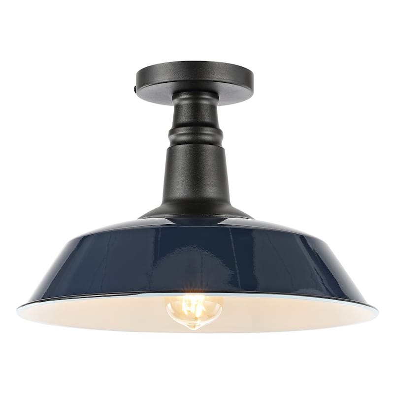 Cassidy 14" LED Semi-Flush Mount, by JONATHAN Y