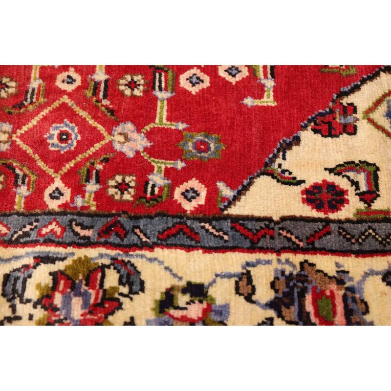 ECARPETGALLERY Hand-knotted Anadol Red Wool Rug - 3'8 x 7'4