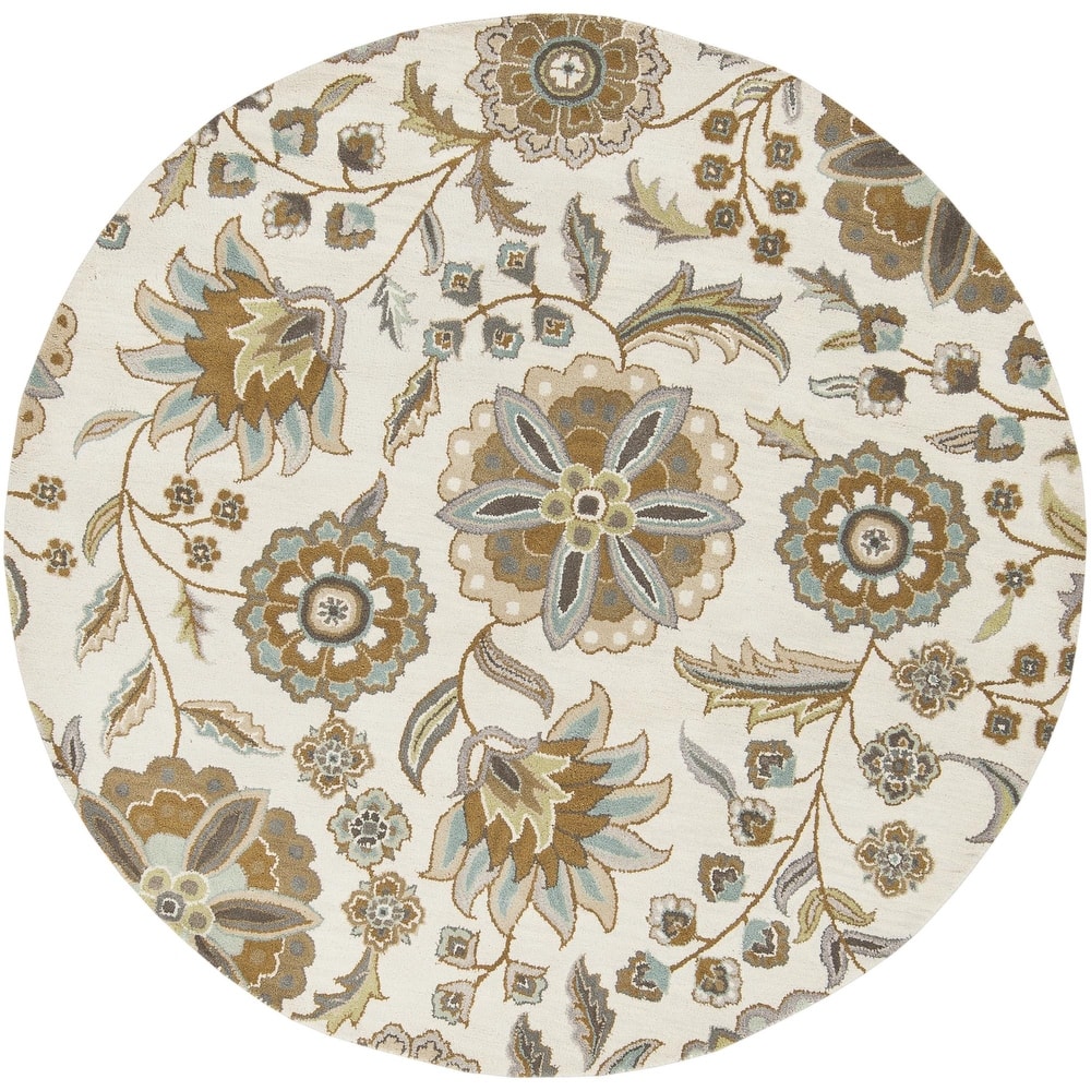 Livabliss Athena Country Medallion Area Rug