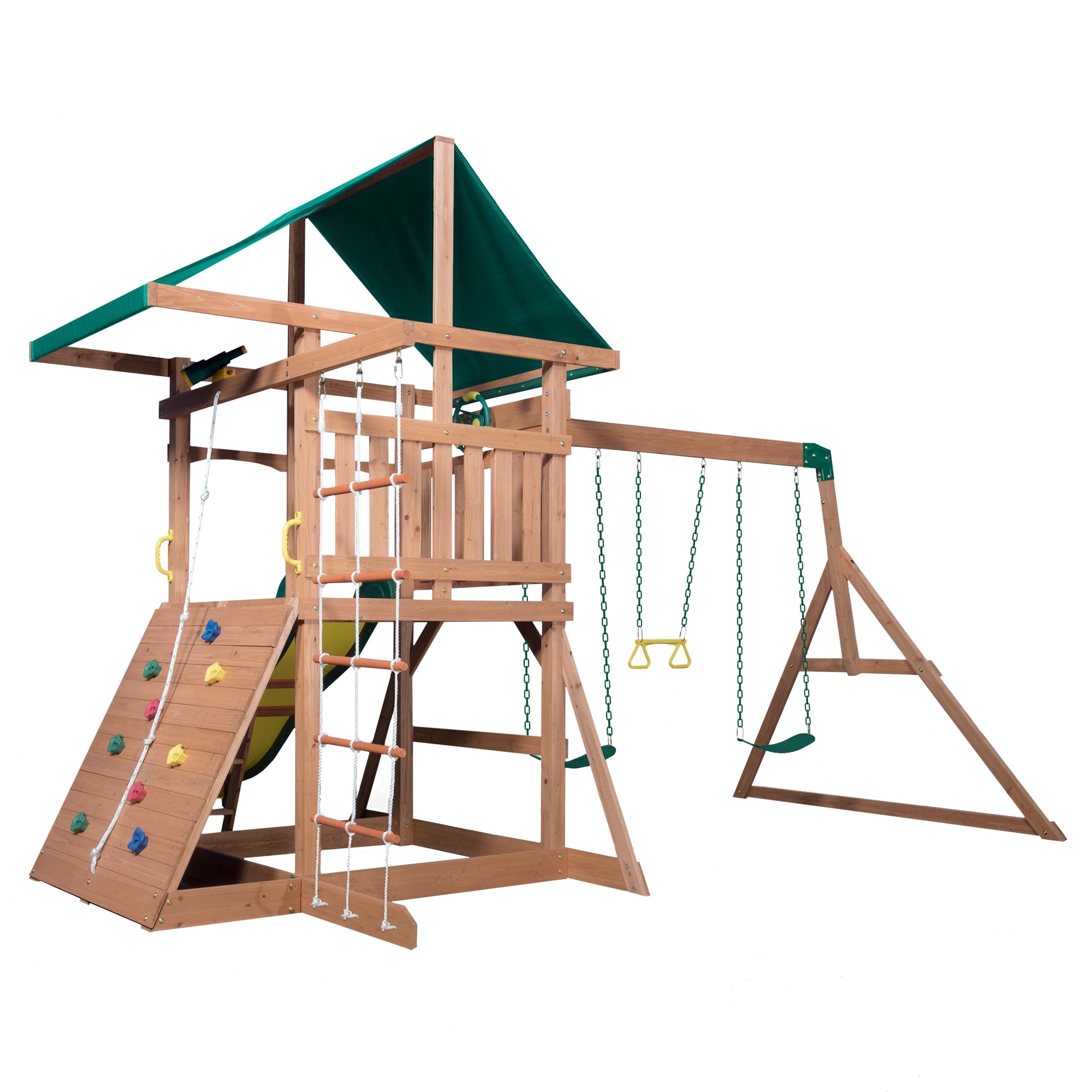 Backyard Discovery Mount McKinley All Cedar Wood Swing Set