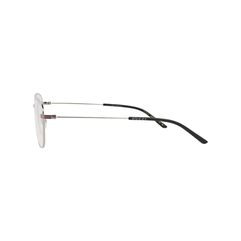 Gucci Square-Frame Metal Optical Frames