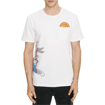 Elevenparis Mens Space Jam: A New Legacy Graphic T-Shirt,, White, Small