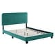 preview thumbnail 36 of 52, Celine Channel Tufted Performance Velvet Queen Platform Bed