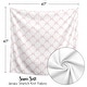 preview thumbnail 5 of 4, Sweet Jojo Designs Pink Bows Girl Baby Swaddle Receiving Blanket - Blush Bow for the Ballerina Ballet Dancer Princess Collection